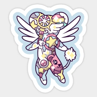 Magical Silhouettes Kero Chan Sticker